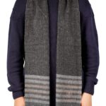 LAYYAGOSTA Erkek dokuma nakış logolu atkı 9051