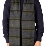 LAYYAGOSTA Erkek şerit desenli atkı 9054