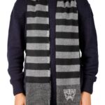 THE WILD WALKING Erkek zebra desenli atkı 9063