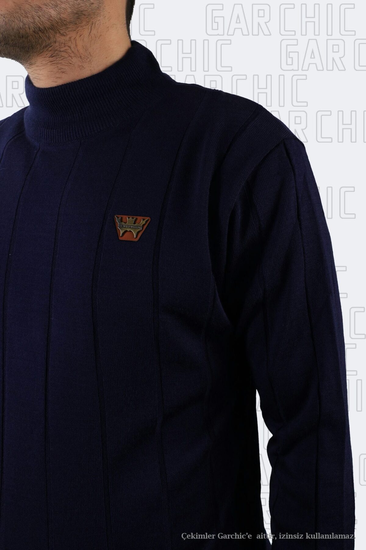 THE WILD WALKING Erkek Kazak 9445 - Görsel 2