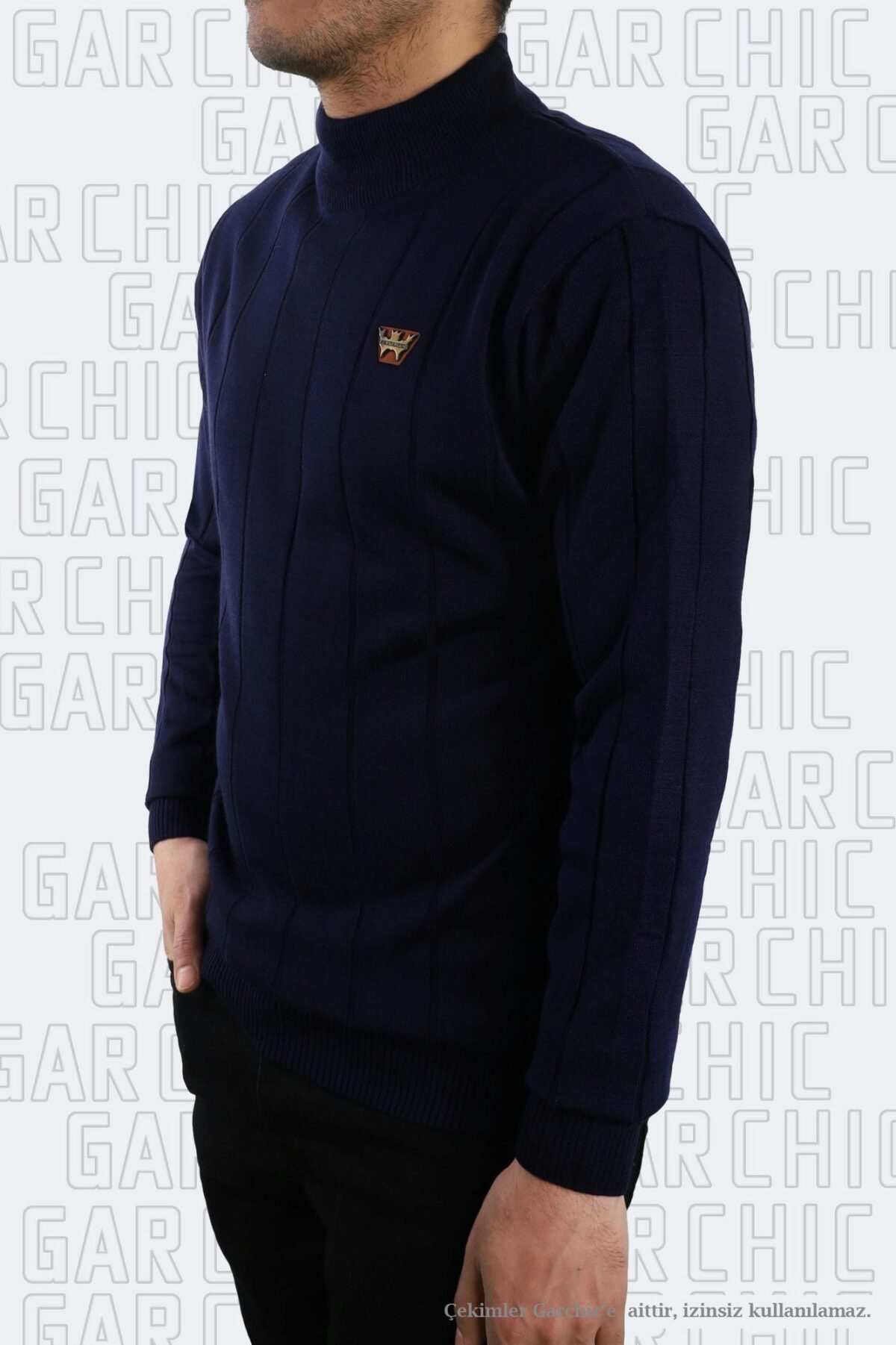 THE WILD WALKING Erkek Kazak 9445 - Görsel 3