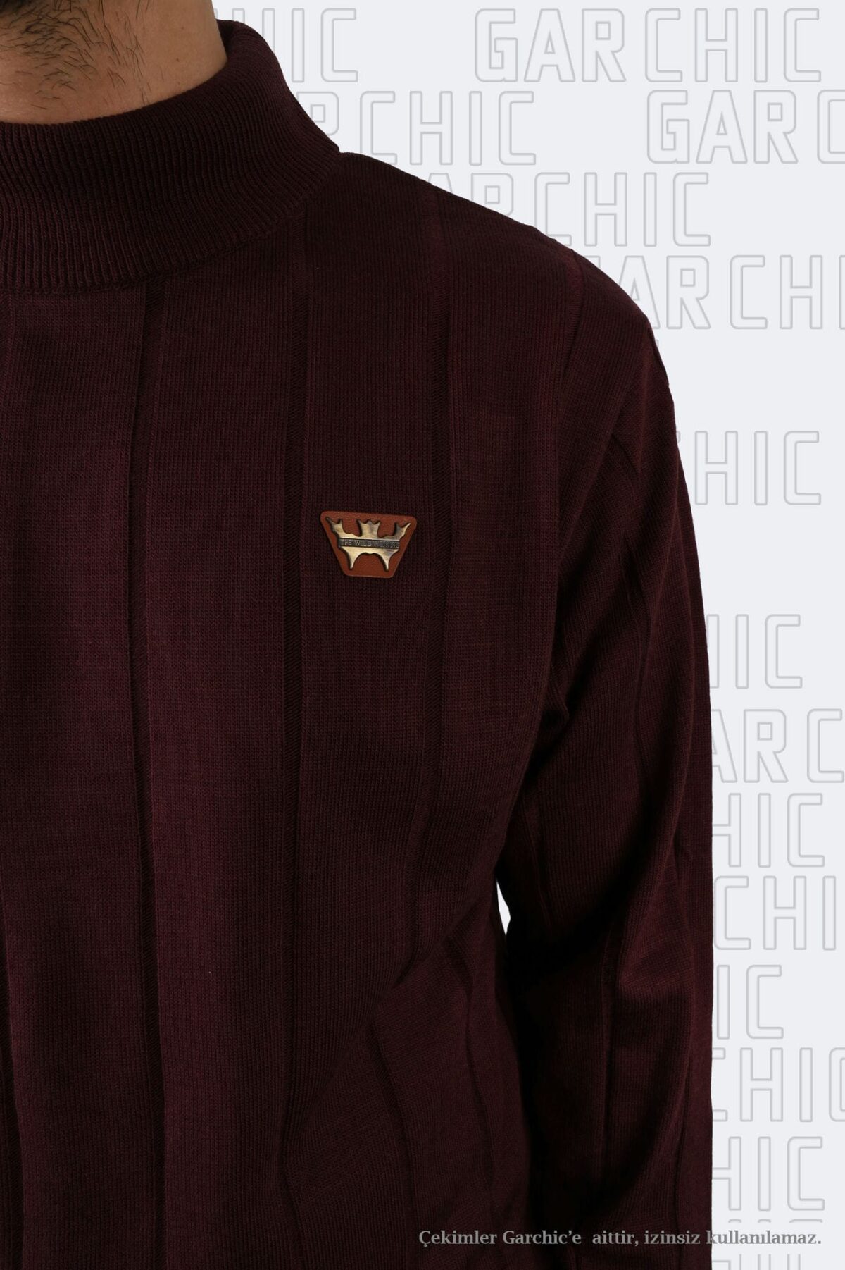 THE WILD WALKING Erkek Kazak 9445 - Görsel 6