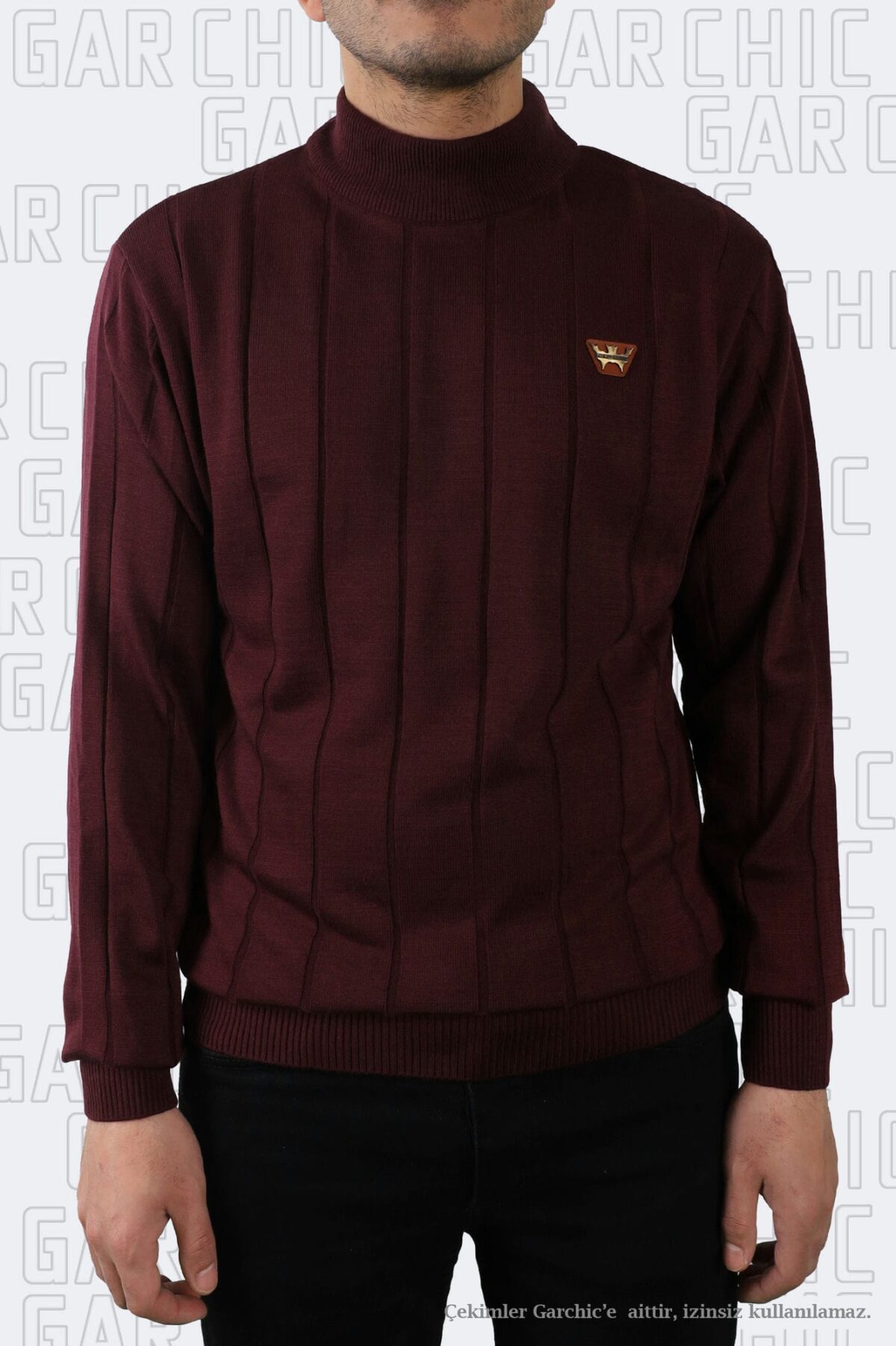 THE WILD WALKING Erkek Kazak 9445 - Görsel 4