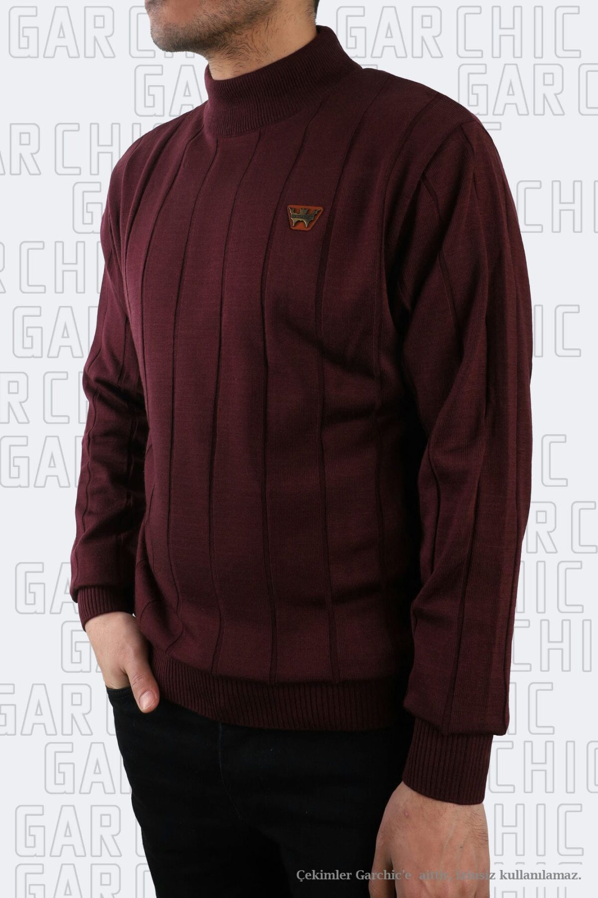 THE WILD WALKING Erkek Kazak 9445 - Görsel 5