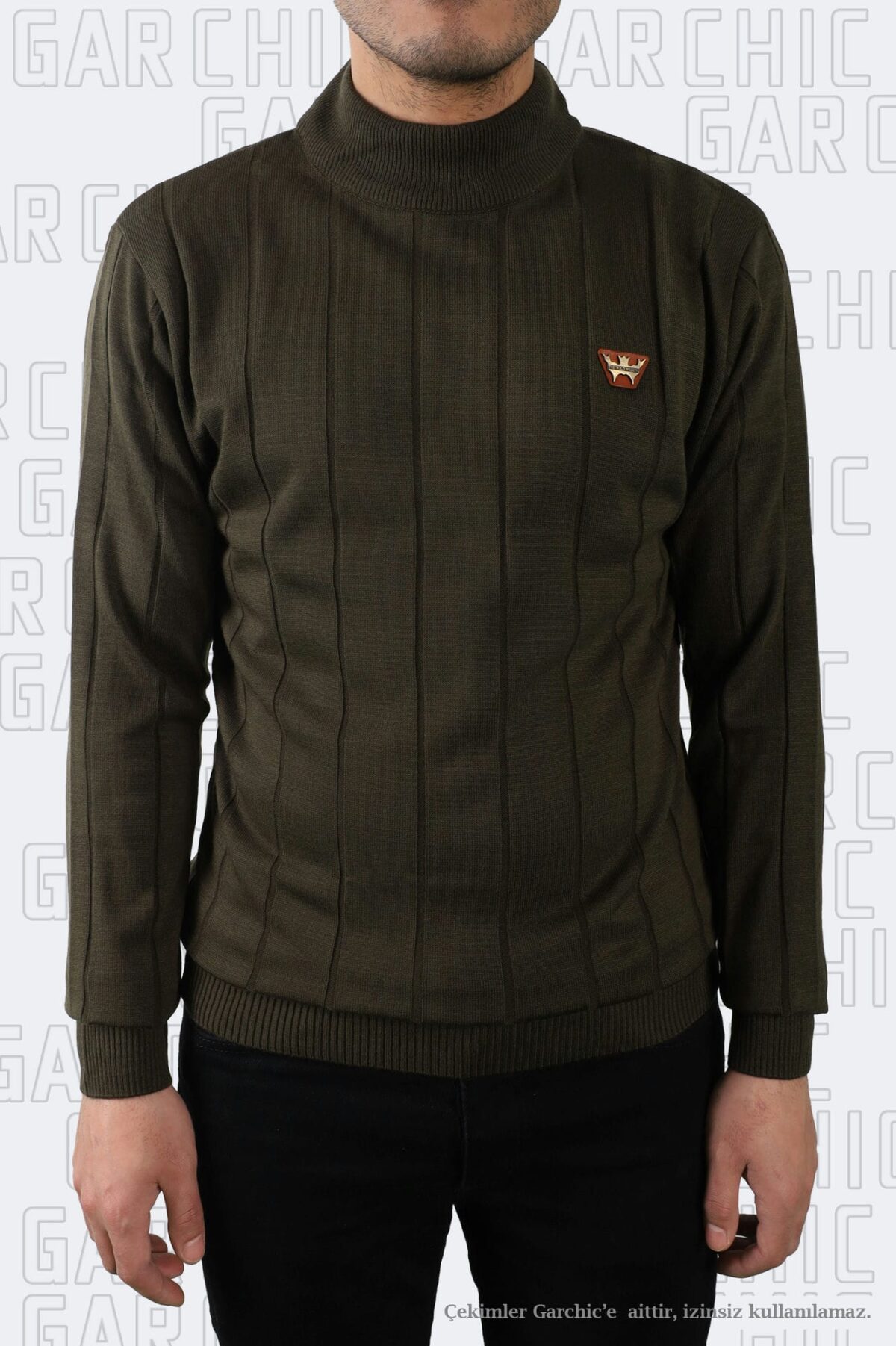 THE WILD WALKING Erkek Kazak 9445 - Görsel 7