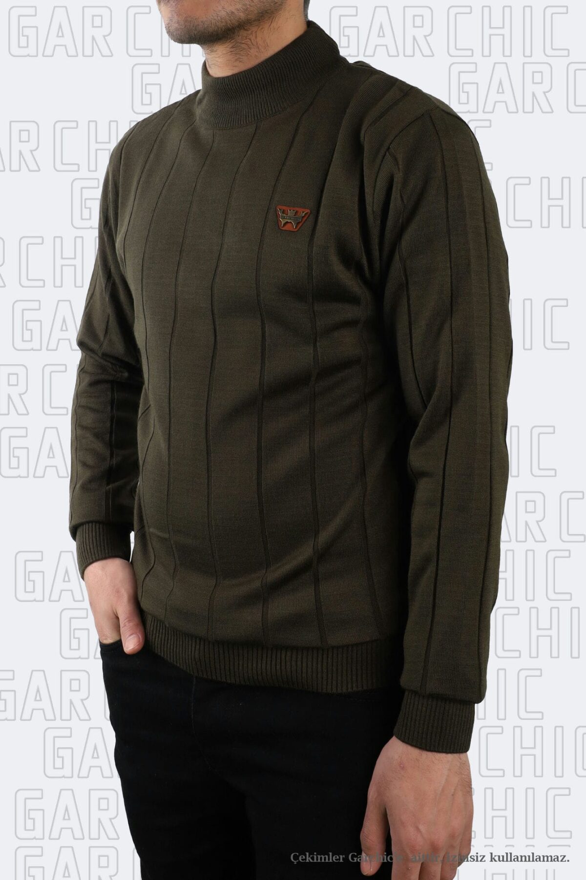 THE WILD WALKING Erkek Kazak 9445 - Görsel 8