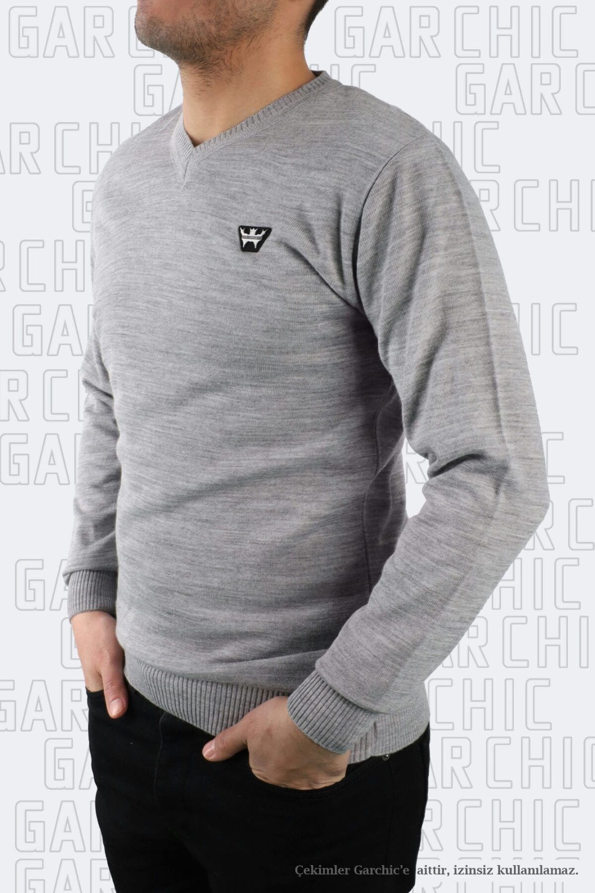 THE WILD WALKING Erkek Kazak 8921 - Görsel 2