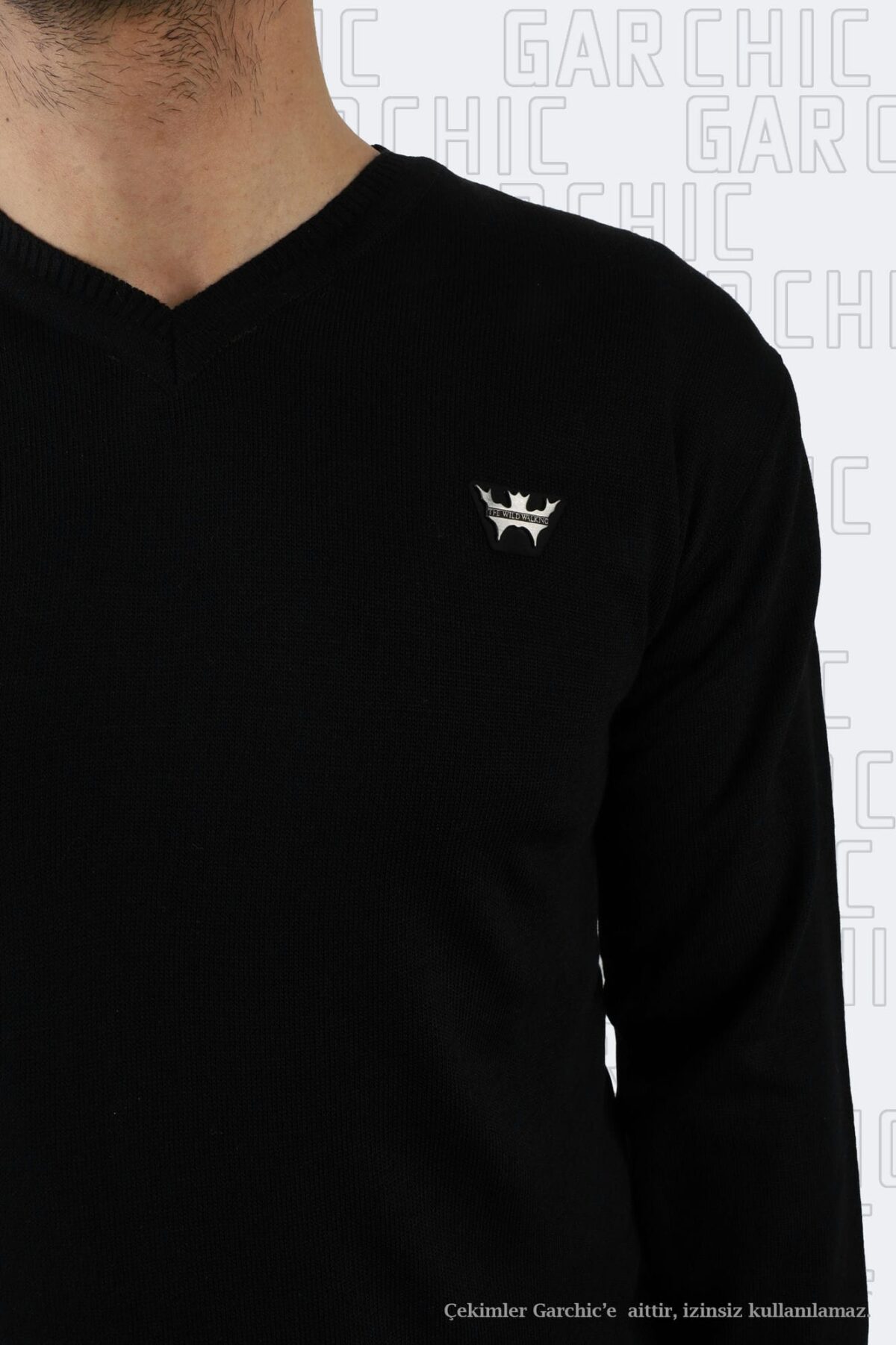 THE WILD WALKING Erkek Kazak 8921 - Görsel 6