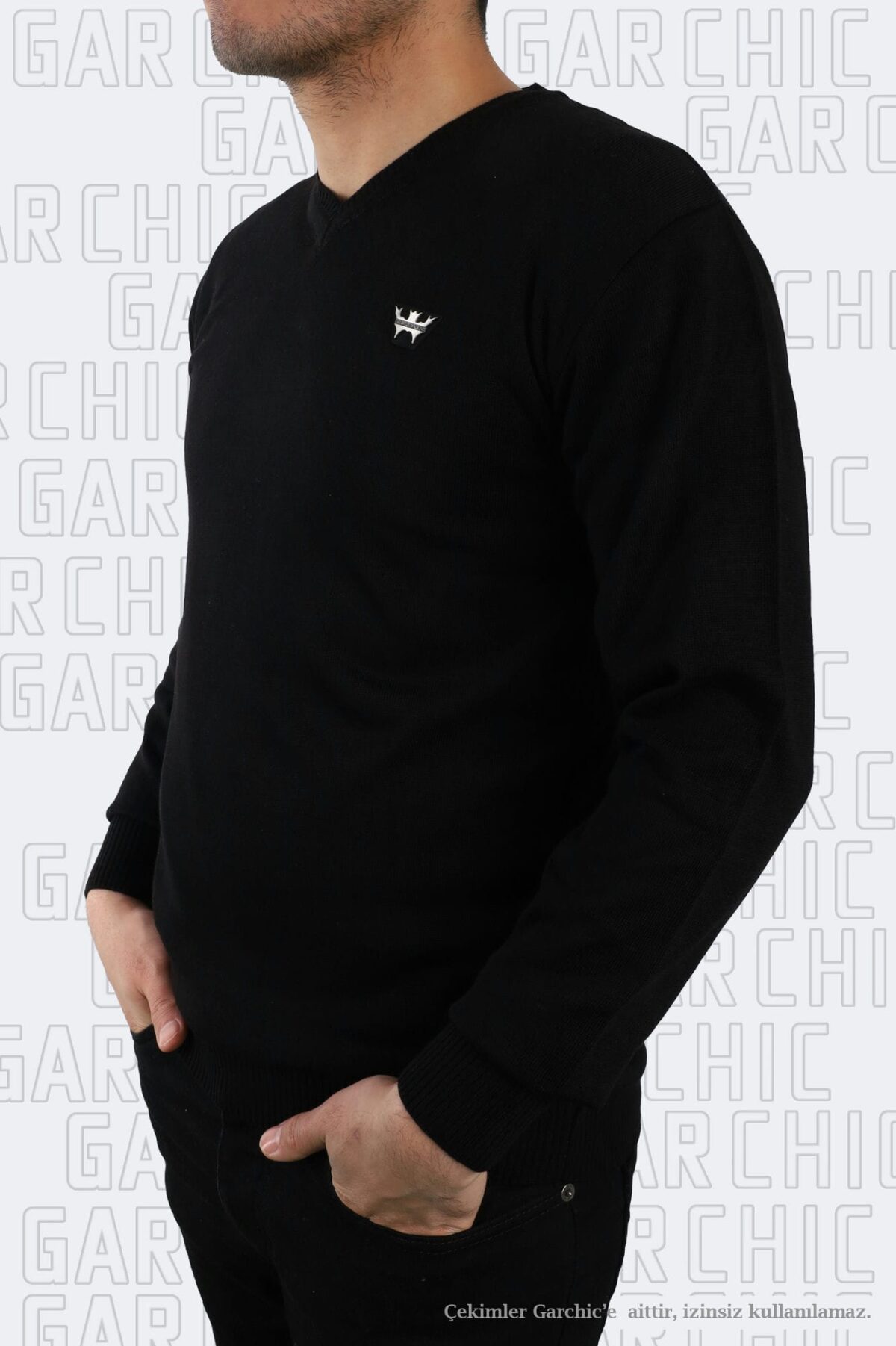 THE WILD WALKING Erkek Kazak 8921 - Görsel 5