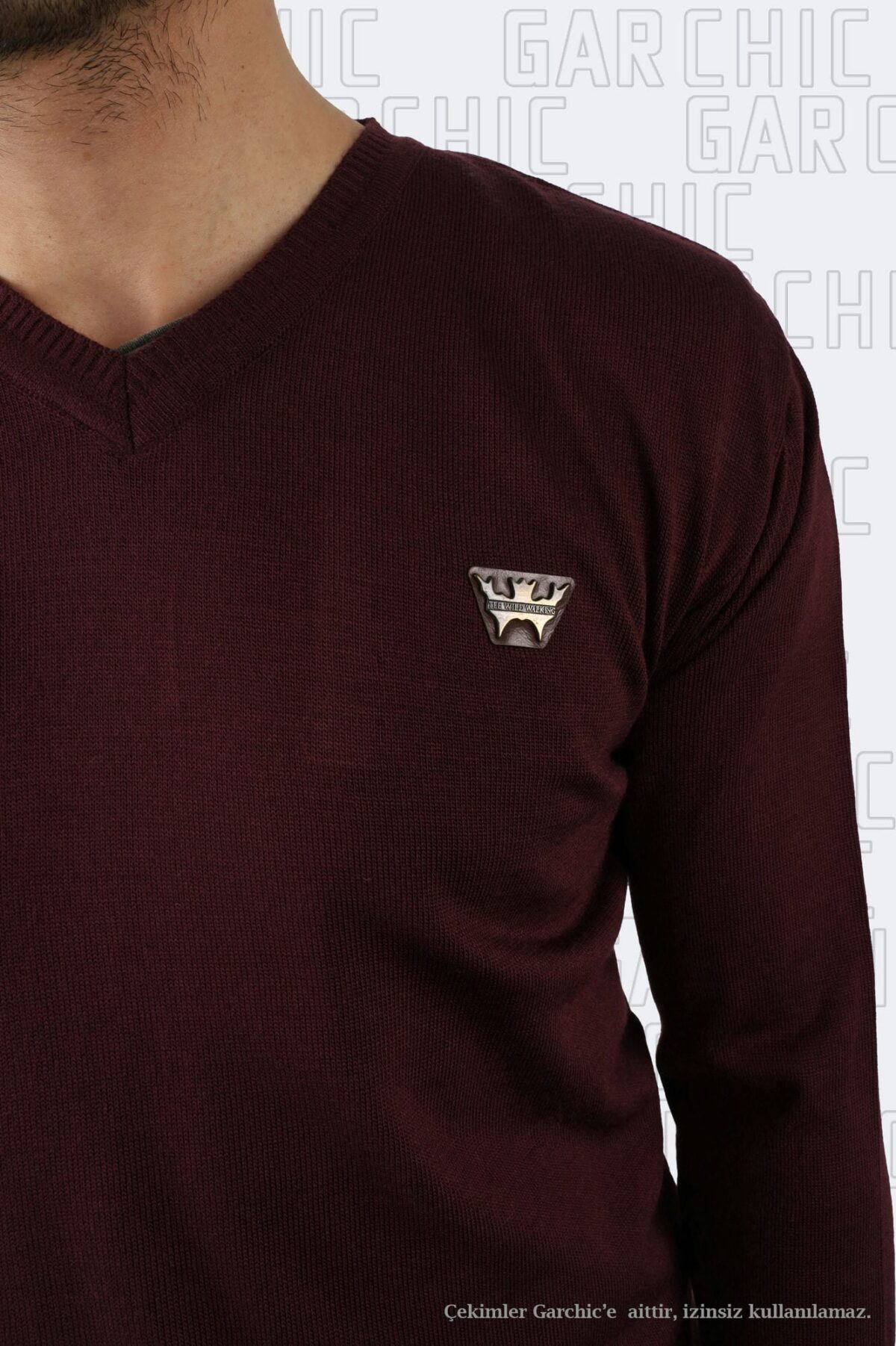 THE WILD WALKING Erkek Kazak 8921 - Görsel 9