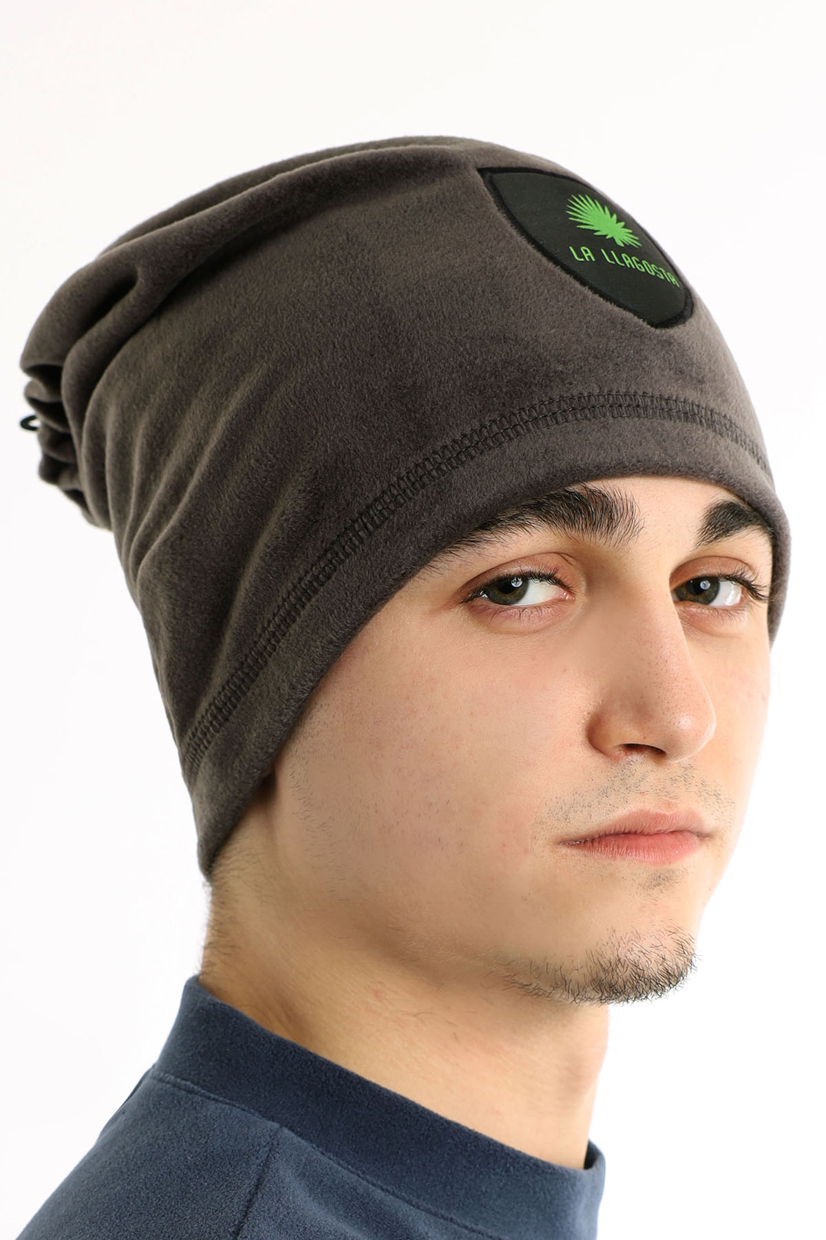 LYY-13019-Antrasit-1 LAYYAGOSTA Polar Bere & Boyunluk 13019 - Görsel 1